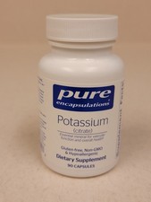 Pure Encapsulations Potassium Citrate 200mg 90 Capsules Gluten-Free Non-GMO picture