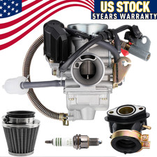 PD24J Carburetor for 4- Stroke GY6 125cc 150cc 152QMI 157QMJ Engine 24mm picture