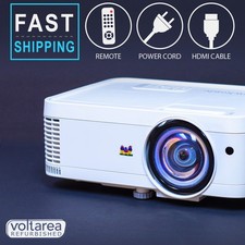 REFURBISHED Projector Short-Throw 3500 LUMENS HDMI  HD ViewSonic Golf Mapping picture