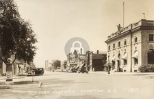 Meridian Highwayview Yankton South Dakota SD RPPC Photo Postcard COPY picture