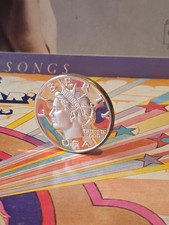 2000 NORFED American Liberty Currency $10 1 oz Fine Silver Round Early Issue picture