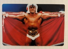 Toshi Seikatsu Hulk Hogan Plastic Card Japan RARE picture