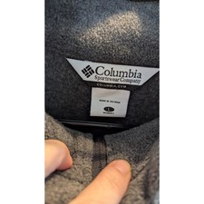 Columbia Women's Fleece Jacket Gray Size Large picture
