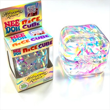 Nee Doh Holographic Ribbon Super Solid Squish Needoh Colorful Knead picture