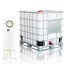 IBC Tote Cove 275 Gallon IBC Water Storage Barrel Liner Bags1000 Liter Rain USA picture