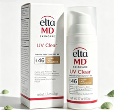 UV Clear Tinted Face Sunscreen Broad‑Spectrum SPF46 1.7oz 48g  EltaMD  New picture