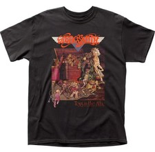 Aerosmith Toys In The Attic Menâ€™s T Shirt Rock and Roll Music Classic Band Tee picture