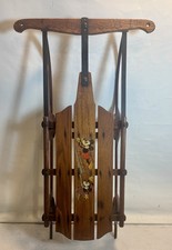 Antique 1930s Mickey Mouse Flexible Flyer Sled S.L. Allen No. 90-J  W.D. Disney picture