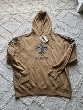 Men’s Nike NFL New Orleans Saints Hoodie Size Large Salute To Service Edition picture