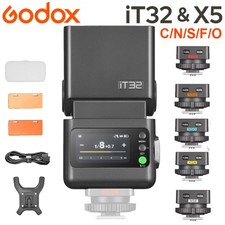 Godox iT32 TTL iFlash TTL HSS Camera Flash with X5 Flash Trigger for C/N/S/F/O picture