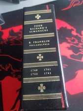 Poor Richard's Almanacks 1740-1743 B. Franklin Philadelphia picture
