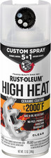 Rust-Oleum High Heat 5-In-1 Spray Paint, Gloss Clear picture