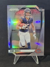 2024 Panini Prizm ROME ODUNZE #385 Silver Refractor Holo RC Rookie Chicago Bears picture
