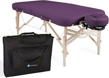 EarthLite® Spirit™ Massage Table Package 1/2 Reiki & 1/2 Standard Amethyst Color picture