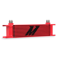 Mishimoto Universal 10 Row Oil Cooler - Red - MMOC-10RD picture