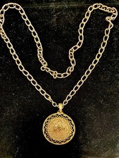 Vintage Zodiac Medallion ~ Taurus #11 picture