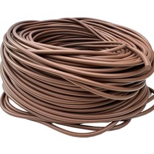 Brown Fluorine Rubber solid Round Sealing Strip O-ring Seal Cord Dia 2mm to 18mm picture