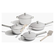 Our Place Titanium Pro 10-Piece Cookware Set Chrome picture