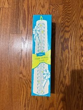 Vintage Happy Birthday Candle Ages 1-21 Unused picture