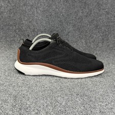 Cole Haan 3.ZeroGrand Wingtip Oxford Stitchlite Shoes Men's 9 Black Dress Shoes picture
