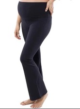 High-Rise Over Belly Slit Flare Maternity Leggings Isabel by Ingrid.  XS.M.L.XXL picture