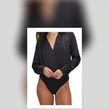 Good-american Women's Black Bodysuit picture