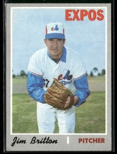 1970 Topps - Jim Britton High #646 ~ EX ~ picture