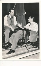 RAY MILLAND FRED MACMURRAY Original CANDID Vintage 1938 MEN WITH WINGS Photo picture