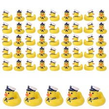 50pcs Mini Cruise Ducks, Resin Cute Miniature Cruise Ship Ducks Small Tiny Fu... picture
