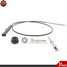 Marine Boat Steering Cable Kit SS14112 For SeaStar Back Mount Rack & Pinion 12ft picture