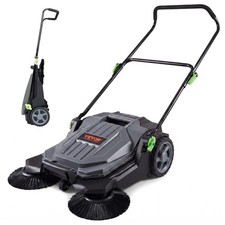 VEVOR Walk-behind Hand Push Floor Sweeper 25.6