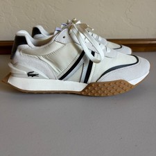 Lacoste L-Spin Deluxe Sneakers Men's US 8 White Black  picture