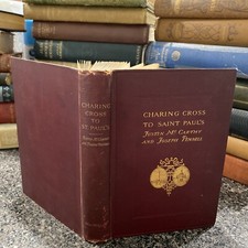 Antique Rare Charing Cross to Saint Paul's (Justin McCarthy - 1893) Hardcover picture