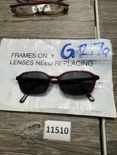 Romco Eyeglasses 1A RO 52-20 Brown Translucent Flex Hinge Z587 picture
