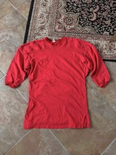 Vintage Southland Uniforms Jersey Blank Red 50s 60s True Vintage Football fits L picture