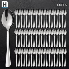 60 Pieces Forks /Spoons/Knives Silverware Set Stainless Steel Flatware  Set picture