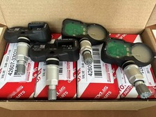 4PCS Genuine Tire Pressure Sensor TPMS 42607-33021 PMV-107J For Toyota Lexus picture