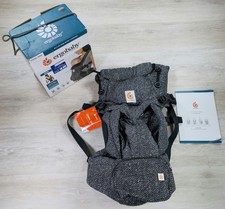 Ergobaby OMNI 360 All In One Baby Carrier Black Herringbone Newborn To toddler picture