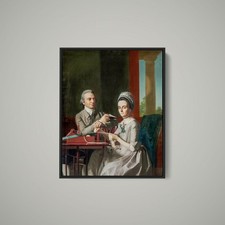 Copley - Portrait of Mr and Mrs Thomas Mifflin, Sarah Morris - Paper or Canvas picture