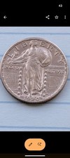1920-D Standing Liberty Quarter - Beautiful condition, with great detail picture