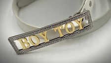 Boy Toy Belt Buckle with FREE Belt Same Day Shipping 9 Unique Styles picture