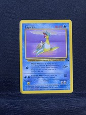 Pokemon TCG Lapras 25/62 Fossil Unlimited Edition Regular Rare picture