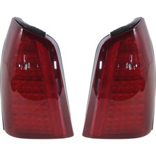 Set of 2 LED Tail Light For 2000-2005 Cadillac DeVille LH & RH w/ Bulb(s) picture