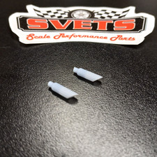 Vintage 1971-1974 MoPar B-Body Slotted Exhaust Tips Long Version 3D Resin 1/25 picture