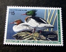 US Stamp Scott# RW61 Hunting Permit 1994 MNH  L212 picture