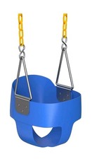 *NEW* Jungle Gym Kingdom Full Bucket Swing Toddler Blue picture