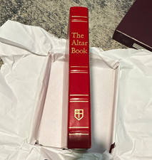 The Altar Book Deluxe Edition HC Slipcase Holy Eucharist Rites I & II 1980 picture