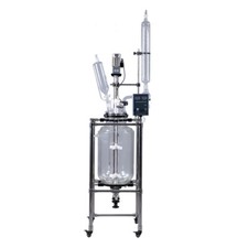 1L - 100L Double Layer Glass Jacket Reactor Chemical Stirred Reaction Vessel picture
