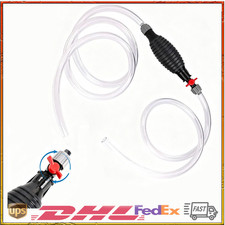 9.8Ft Siphon Hose Multifunction Pump Oil Water Fuel Gasoline Transfer Hand Pump picture