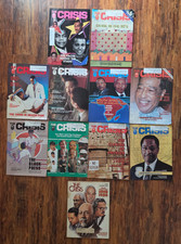 Vintage 1990 - 1991 The Crisis Magazine (11) Issues Lot NAACP +70th Anniversary picture